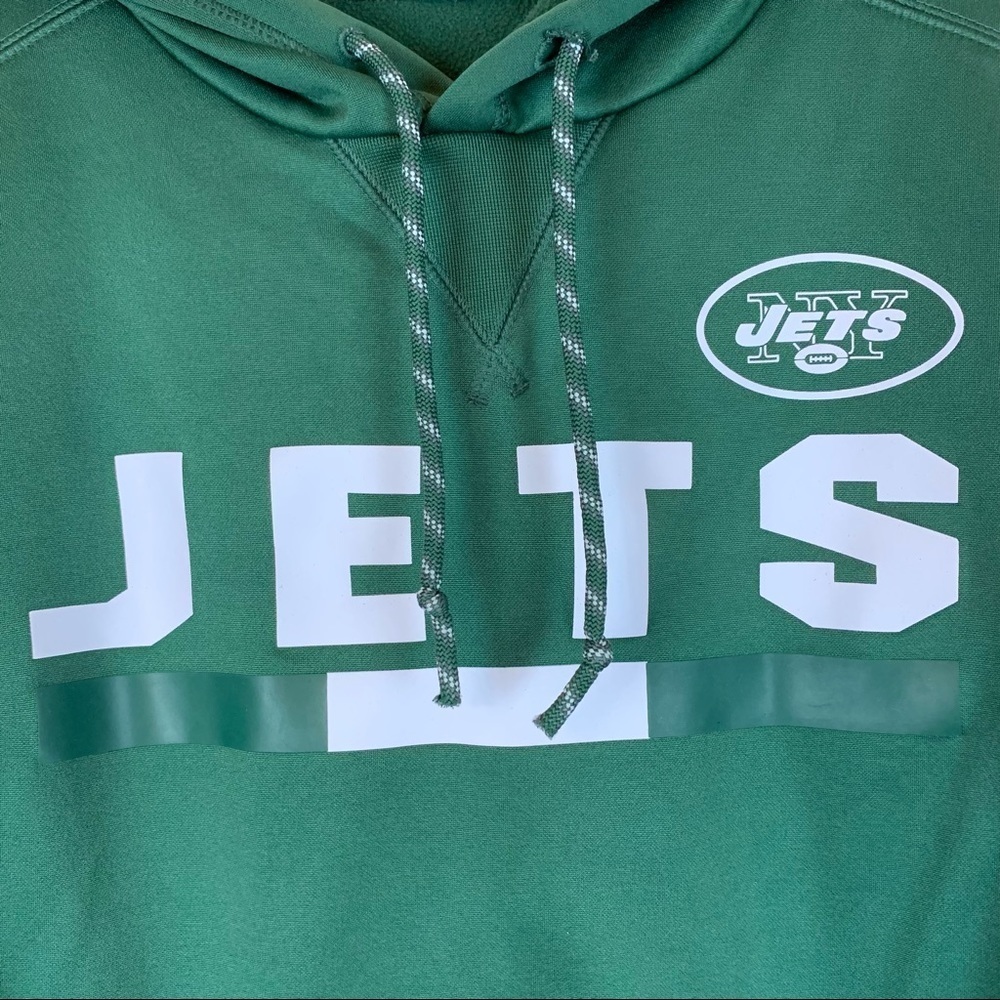 Men’s New York Jets Nike NFL Apparel Pullover Hoodie- Sm - Picture 3 of 9